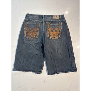 Baggy Y2K jean shorts